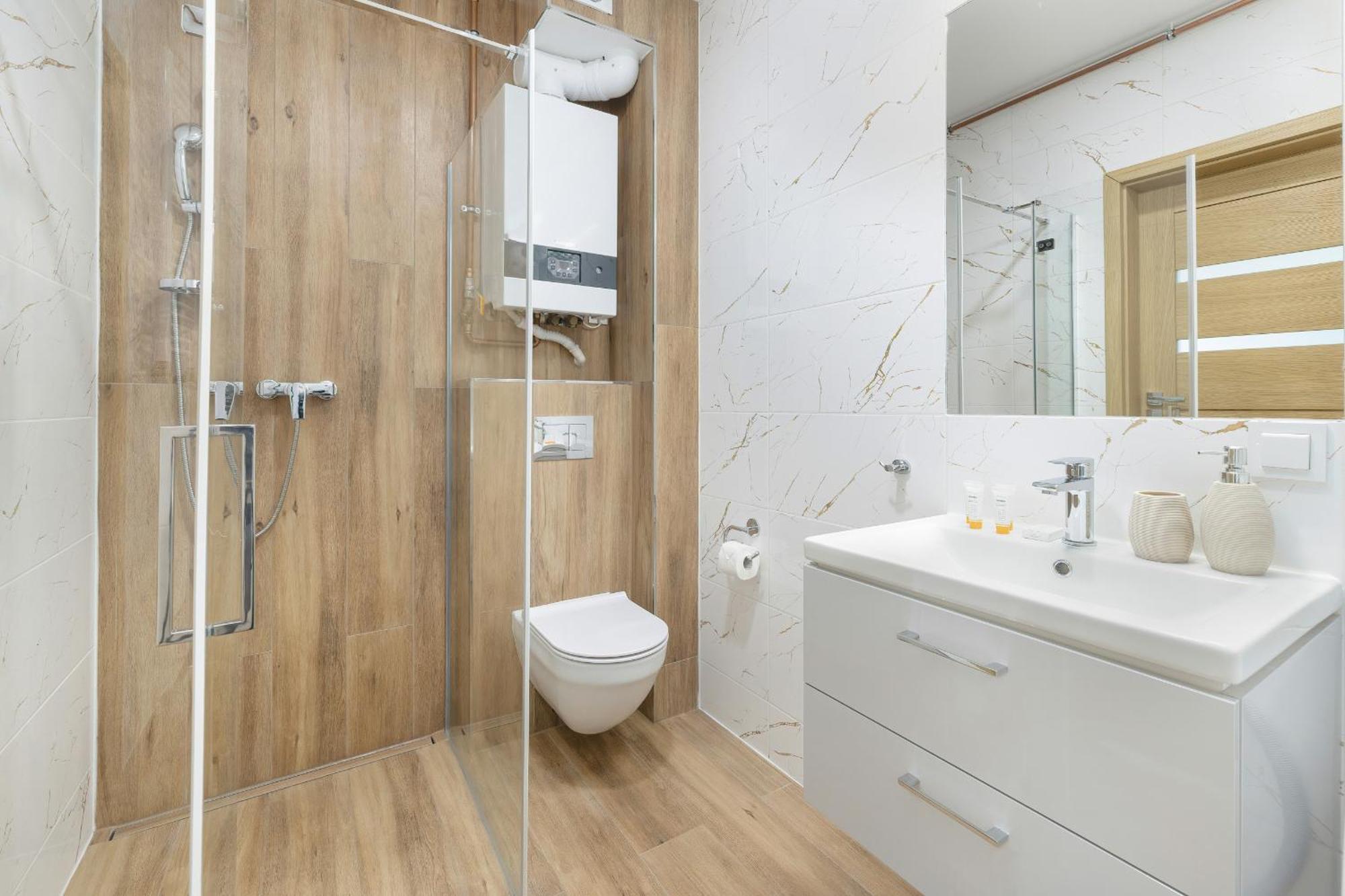 Nadmorski Apartament Z Parkingiem W Ustroniu Morskim By Noclegi Renters Ustronie Morskie Exterior foto